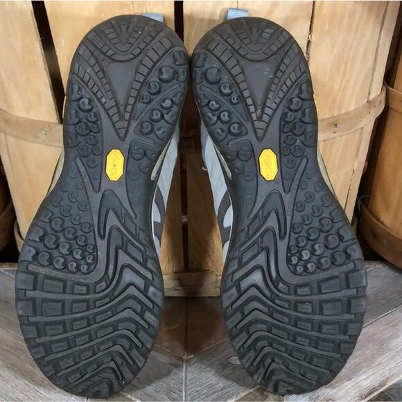 Merrell Siren Sport Tan Pink Leather Mesh Vibram Trail Hiking Shoes Womens 8.5 - Picture 9 of 10